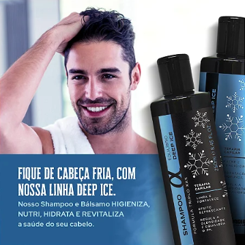 Shampoo Deep Ice - Triplo xXx 250ml