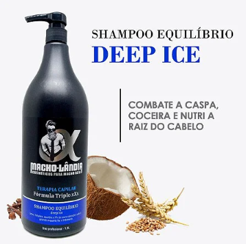 Shampoo Deep Ice Fórmula Triplo xXx - 1500ml