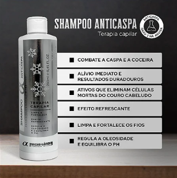 Shampoo Anticaspa Triplo XXX