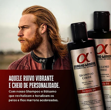 Bálsamo Fórmula 84 - 250ml (Cabelos Castanhos ou Acobreados)