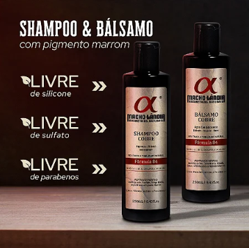 Bálsamo Fórmula 84 - 250ml (Cabelos Castanhos ou Acobreados)