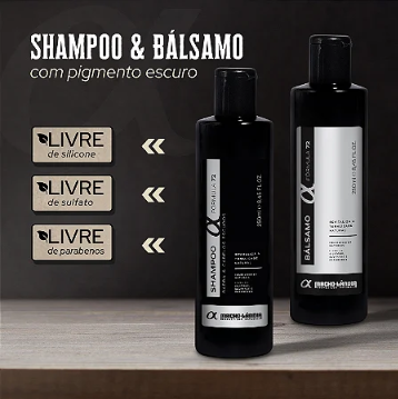 Bálsamo Fórmula 72 - 250ml (Cabelos Escuros)
