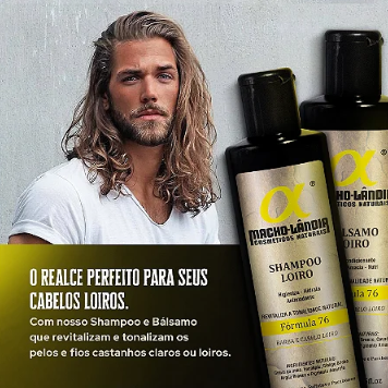 Bálsamo Fórmula 76 - 250ml (Cabelos Loiros)