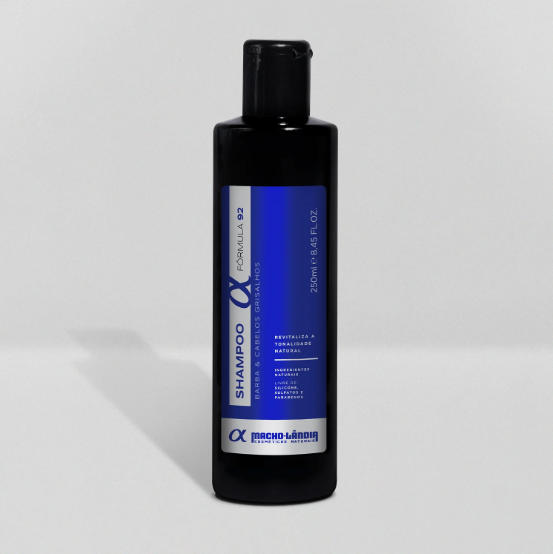 Shampoo para Cabelo e Barba Branca - 250ml