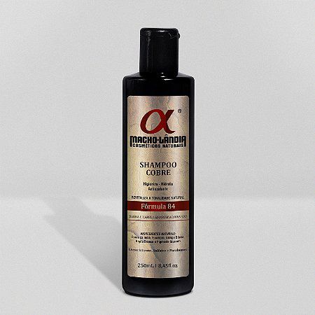 Shampoo Para Cabelo e Barba Marrons e Acrobeados - 250ml